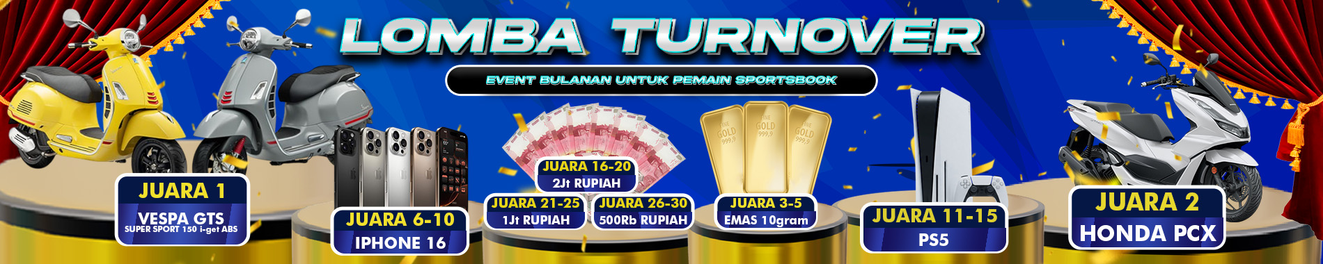 LOMBA TURN OVER  SPORTSBOOK